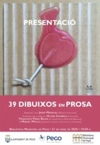 Es presenta a Pego la «poesia visual de Miquel Mollà», com la definix l’escriptora Elvira Cambrils