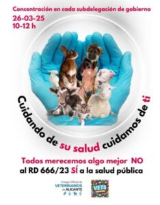 El sector veterinari torna alçar la veu contra el Reial Decret 666/2023