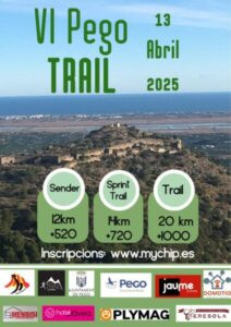 Dorsal19 manté el recorregut de 2024 en la VI edició del ‘Pego Trail’