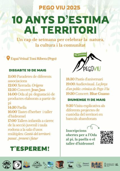 Pego Viu celebra 10 anys d’estima al territori