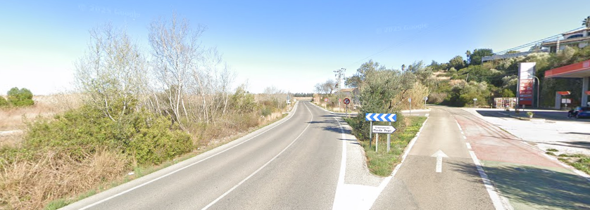 La setmana que ve la Generalitat començarà les obres de construcció de la rotonda d’accés a Monte Pego i la millora del carril bici entre Pego i El Verger