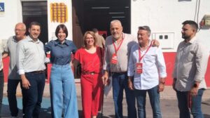 El PSPV de la Marina Alta rep el suport de la secretària general Diana Morant a Pego
