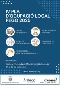 Oberta la inscripció per al IV Pla d’Ocupació Local