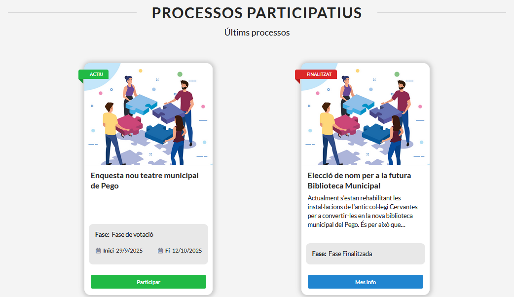 Ja està activa la consulta per a triar la proposta per al futur teatre municipal de Pego