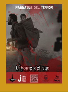 L’home del sac protagonitza el ‘Passatge del Terror’ de la Nit d’Ànimes de Pego