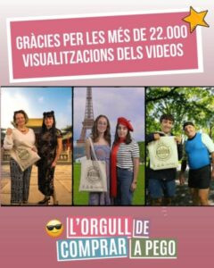 L’última campanya ‘Comprat a Pego. Passeja pel món l’orgull de comprar al poble’ aconseguix més de 22.000 visualitzacions