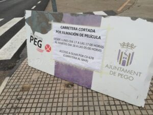 La carretera Pego-Oliva serà escenari de la sèrie ‘En el círculo del asesino’ de Netflix La carretera Pego-Oliva serà escenari de la sèrie ‘En el círculo del asesino’ de Netflix