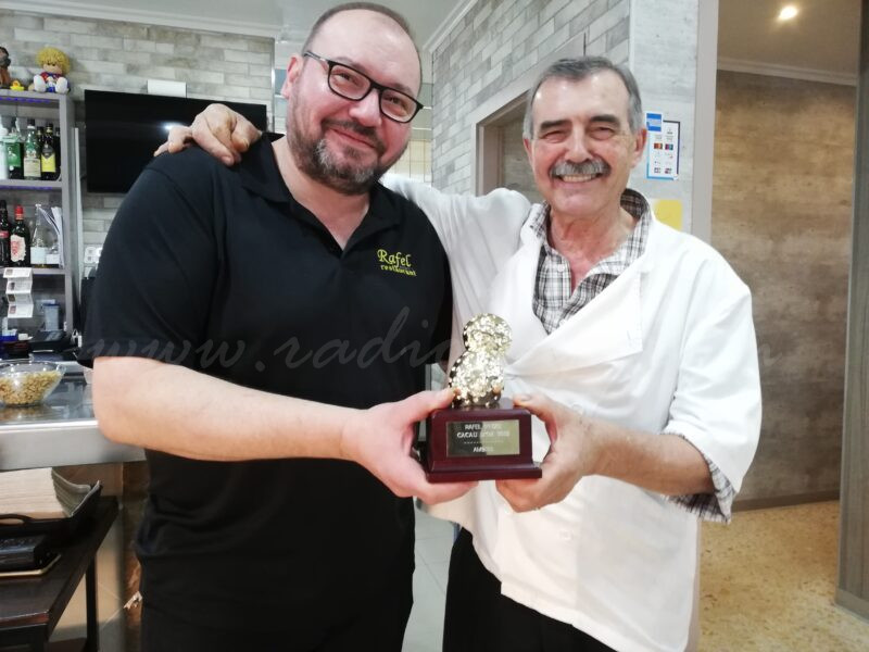 Rafel de Pego Restaurant, distingit amb el Cacau d’Or 2025