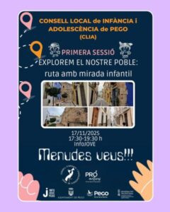 Es reactiva el Consell Local d’Infància i Adolescència de Pego