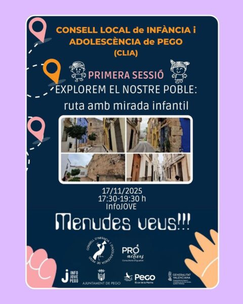 Es reactiva el Consell Local d’Infància i Adolescència de Pego