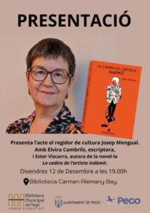 ‘La cadira de l’artista indòmit’ es presenta hui a Pego