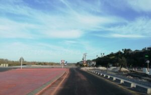 La Generalitat calcula que el 15 de febrer podrien acabar les obres del nou accés a Monte Pego i el carril bici entre Pego i el Verger, en la CV- 700