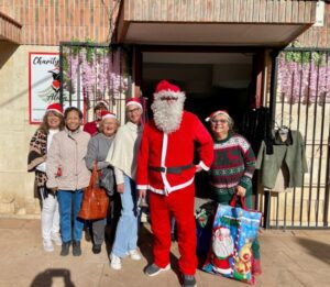ALMA ompli de calidesa la residència Sant Joan de Déu de Pego en el dia del Voluntariat