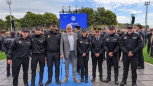 La Policia Local de Pego distingida a Paiporta