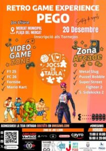 La Retro Game Experience de Pego continua incorporant novetats este 2025