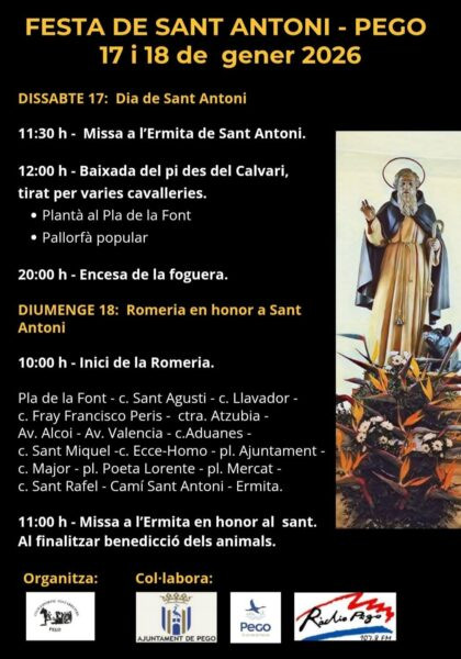 La celebració de Sant Antoni pendent del temps