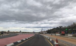 Les obres de la CV-700 d’accés a Monte Pego i el carril bici entre Pego i El Verger continuen