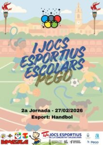 L’handbol serà protagonista en la segona jornada dels I Jocs Esportius Escolars de Pego