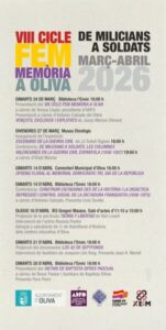 Oliva celebra el 14 d’abril amb una ofrena floral al memorial democràtic i una conferència sobre com construir ciutadania des de la història i la didàctica
