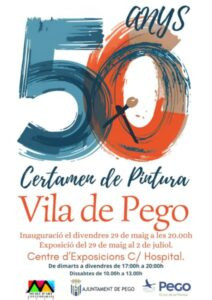 Es lliura el premi del 50é Certamen de Pintura Vila de Pego