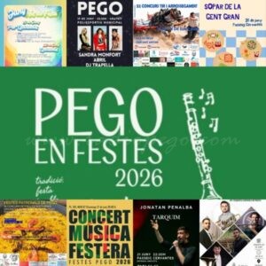 Quintades, Nit de Rock i Tir i arrossegament per començar la Fira i Festes de Pego 2026