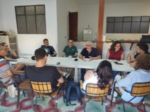La nova executiva del PSPV de Pego aposta per dos dones joves: Anna Llopis Aparisi i Paula Orihuel Espinós