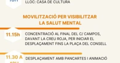 AMADEM es mobilitza per visibilitzar la Salut Mental