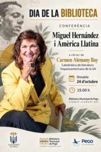 «L’alegria del retorn» és com anomena Carmen Alemany Bay l’acte anual per celebrar l’aniversari de la biblioteca que porta el seu nom