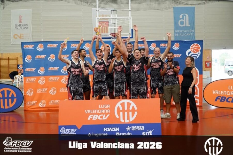 El Sènior Masculí del Club de Bàsquet Pego es proclama campió de lliga